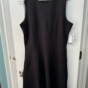 Nine West Black Sleeveless Dress: Size L NWT New